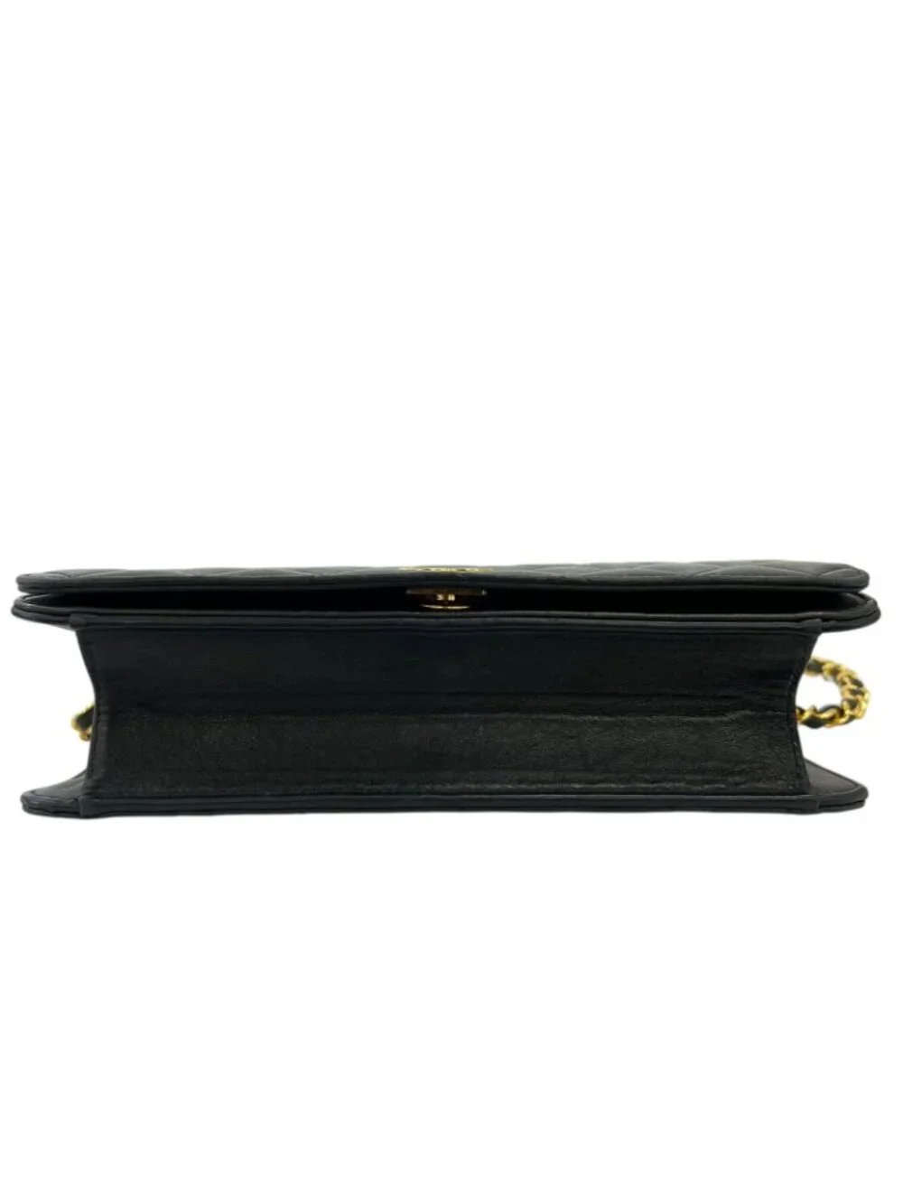 Chanel Shoulder Bag Quilted 23 Black Chain